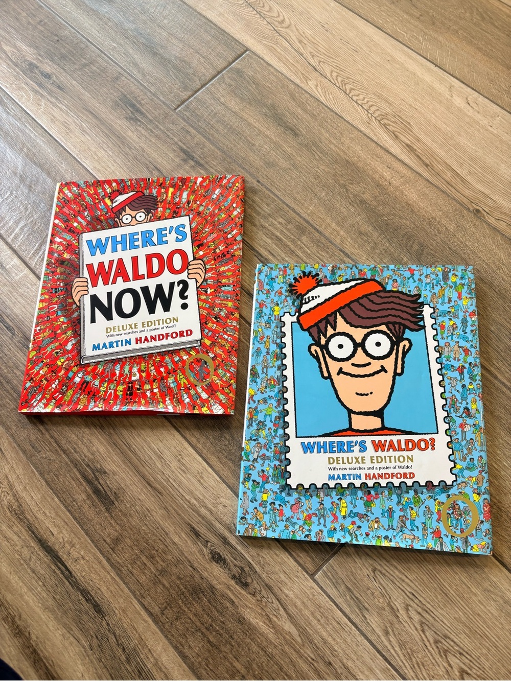 2‎ Large Where’s Waldo Search and find books - deluxe Edition